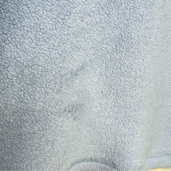 Old Navy Men’s Quarter Zip Blue Fleece Pullover Long Sleeve Size XL - Picture 4 of 5